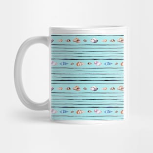 Pacific ocean sea shells Mug